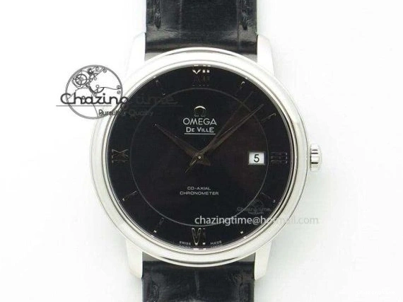 0524 De Ville SS DIWF 1:1 Best Edition Deep Blue Dial SS Markers on SS Bracelet MIYOTA Thermal 7849